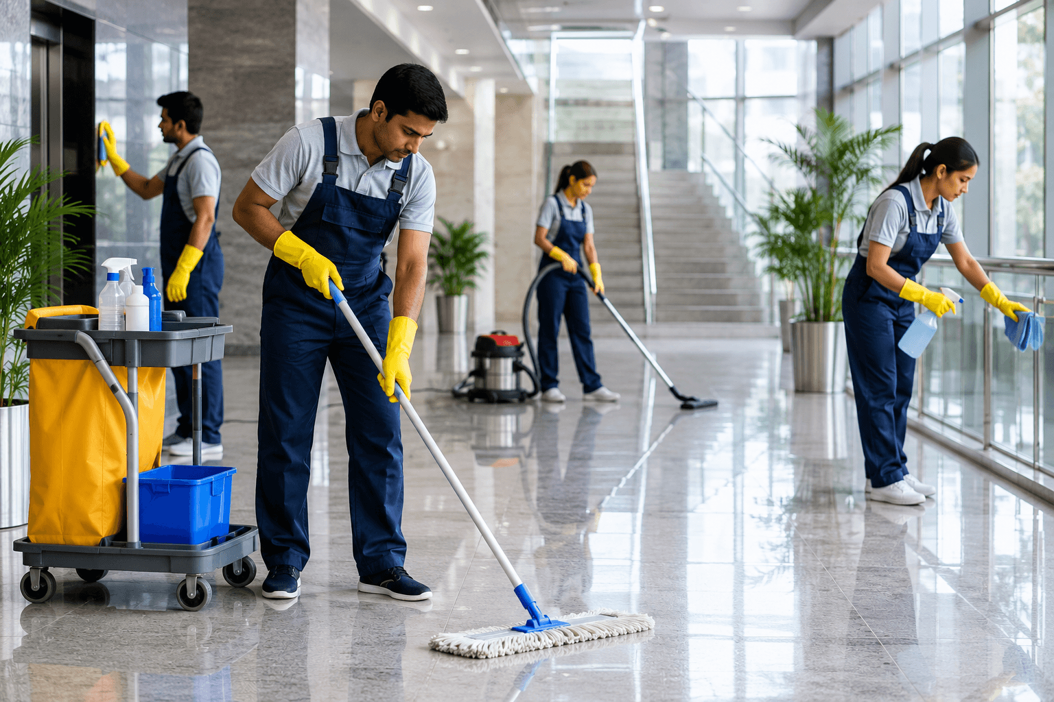 Cleaning Manpower Supply trade